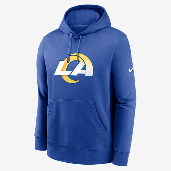 New Blue Los Angeles Rams Hoodies. Nike